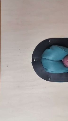 Fucking the Massage Table Below View