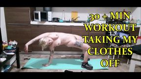 A Nude Workout