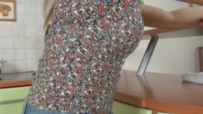 Anal Stepsisters Scene-3 beautiful Busty Blonde Fucking Hard in the Ass in the Kitchen with Her Stepbrother