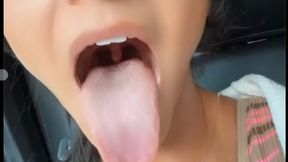 Tongue and Mouth Selfie Vids mov