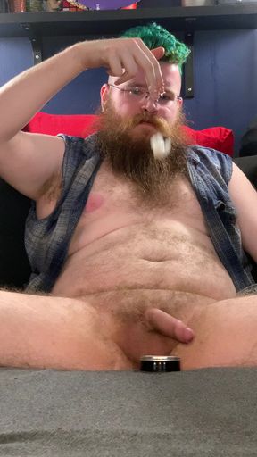 Greasing it and stroking load number 40 into my skoal can.