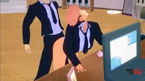 Jujutsu Kaisen Yaoi - Yuuji Fucked by Gojo on a Table