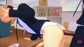 Jujutsu Kaisen Yaoi - Yuuji Fucked by Gojo on a Table