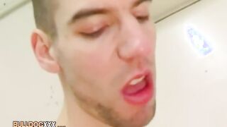 Yam-sized boners in the toilets