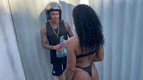 minha vizinha nao aguentou e acabou me dando em casa