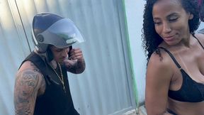 minha vizinha nao aguentou e acabou me dando em casa