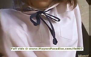 Azusa itagaki smart teen schoolchick in trouble