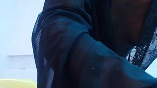 Black Asshole Winking