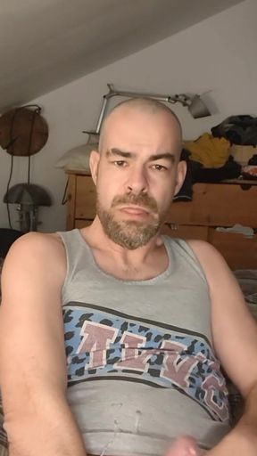 It was a rainy day and I decided to jerk off