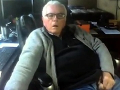 grandpa jerking off