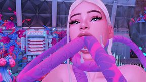 perverted huge cocks subdued and humiliated teen by having hard sex in all holes of a blonde (sims + anime hentai + sfm)