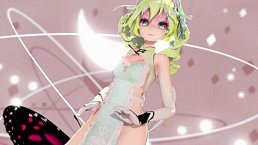 Miku Insect Hentai Dance Undress Creampie Mmd 3D Blonde Hair