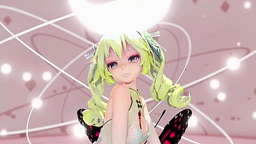 Miku Insect Hentai Dance Undress Creampie Mmd 3D Blonde Hair