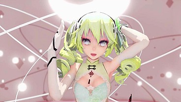 Miku Insect Hentai Dance Undress Creampie Mmd 3D Blonde Hair