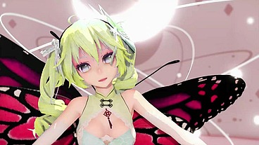 Miku Insect Hentai Dance Undress Creampie Mmd 3D Blonde Hair