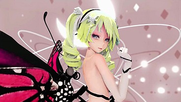 Miku Insect Hentai Dance Undress Creampie Mmd 3D Blonde Hair