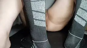 Kija gets her ass pounded in the storage room