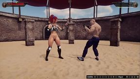 Polly Plaything VS Brad (Naked Fighter 3D)