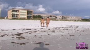 It wasn't a nude beach but it was today