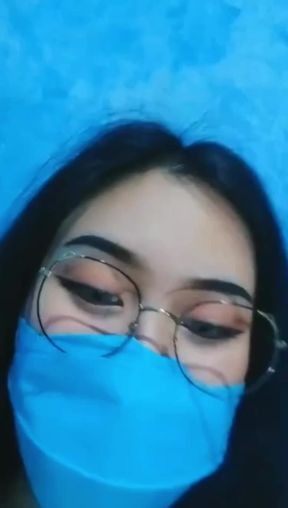 Natural Big Breast Hijab Masturbation