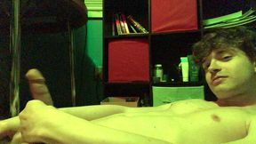 niko cums hard after a hard day at work