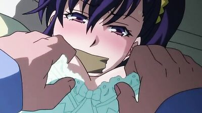 Risa Vol. 1: A cartoon hentai with a blonde Asian babe taking a big load in her ass