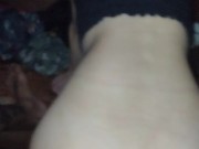 Tímida aprendiendo a cabalgar, que hermoso ogete - PENDEJA PUTA ARGENTINA