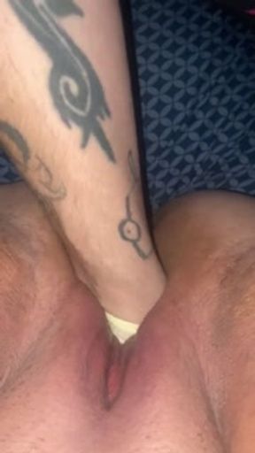 POV Daddy fists my shaved pussy hard until I cum
