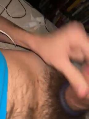 This 21 year old twink is playing with his cockring