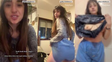 Your naughty girlfriend teases you on a video call before her bath