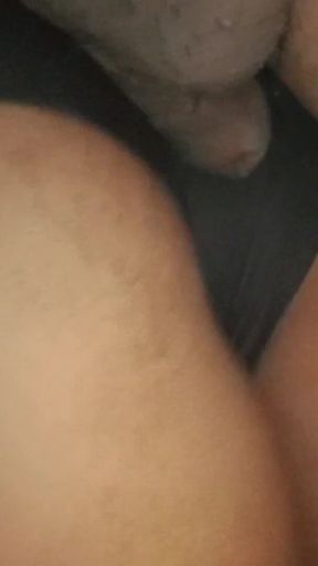 Brushing My Cock in My Mother-in-law's Shorts