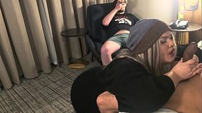 My First Time Cucking him & My First Time with a Big Cock