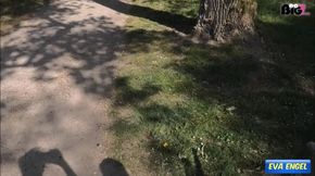 Risky Blowjob in the Park