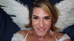 blonde trans hottie kalli grace is the angel on my tree