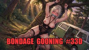 Bondage Gooning #33D: Ropes Claim Your Mind (Animated, Music, Text)