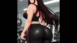 THE BIG ASS GIRL FROM THE GYM GETS A BIG SURPRISE - asmr roleplay