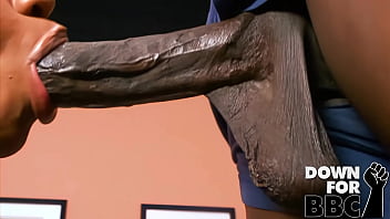 DOWN FOR BBC - Raven Sky All Natural Black Beauty