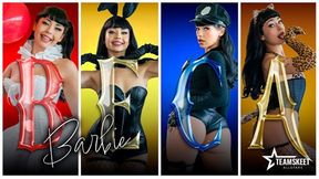 When You Have A Big Ass Like That, Halloween Costumes Are Meant To Be Ripped Off - Beca Barbie And Charles Dera