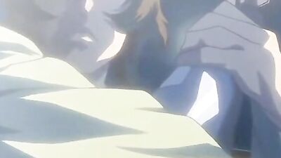 Hot anime babes gulp down loads of cum after intense fucking and blowjobs