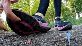 Crushing tinies during my run (small version)