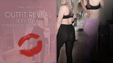 Outfit reveal: Sexy tight workout pants