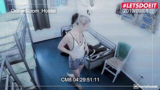 HornyHostel - Alecia Fox Russian Blonde Steamy Interracial Sex With Roommate - LETSDOEIT