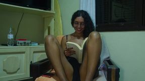brunette latina facefuck and cum skin care - nati roza