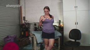 Stockroom Slut Sierra Skye Caught Fingering & Fucked Hard by Wesley Pipes