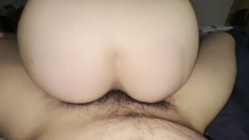 Quickie Interrupted: GuessWhat_11's Big Dick Reverse Cowgirl POV
