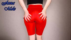 Yoga Tights PAWG in Spandex Leggings Loudly Spanks Her Juicy Ass Breeches