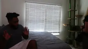 Mature blonde cat sitter Jess Ryan gets her huge booty drilled