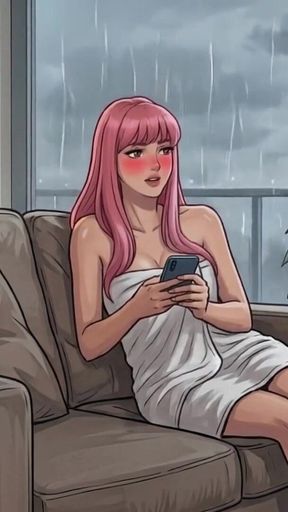 Fucking My Girlfriend's Cousin in Her Face - 2D Animation
