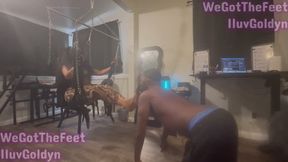 YOUR DEVOTED TO MY FEET BITCH FV
