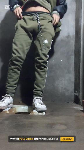 Pakistani Boy in Bathroom Toilet Fingering